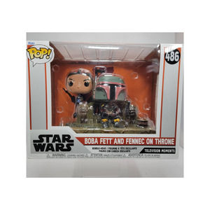 Funko Pop! Star Wars -The Mandalorian: Boba Fett & Fennec Shand Moment 486